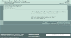 Desktop Screenshot of ernst-psych.de